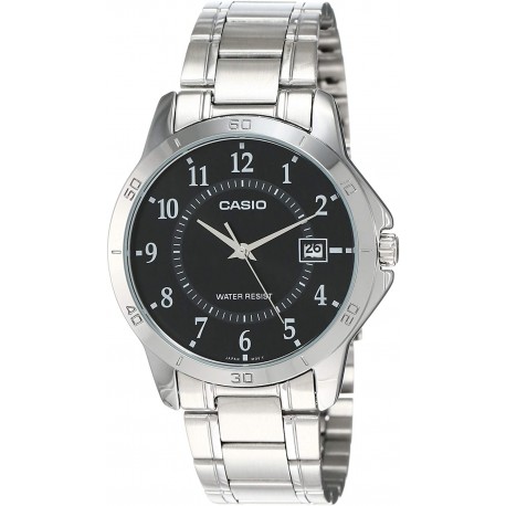 Watch Casio MTP-V004D-1B Black Dial Stainless Steel