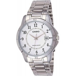 Watch Casio MTP-V004D-7B White Dial Stainless Steel