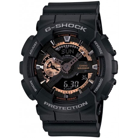 Watch Men Casio Shock Crystal Color: Black