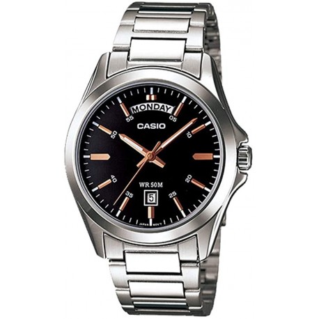 Watch Men Casio MTP1370D-1A2 Original