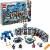 LEGO Marvel Avengers Iron Men Hall of Armor 76125 Building Kit Tony Stark Suit Action Figures 524 Pieces