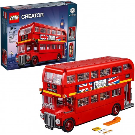 LEGO Creator Expert London Bus 10258 Building Kit 1686 Pieces