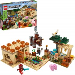 LEGO Minecraft The Illager Raid 21160 Building Toy Action Playset for Boys and Girls Who Love Minecraft New 2020 562 Pieces
