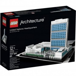 LEGO Architecture United Nations Headquarters 21018 Discontinued by manufacturer