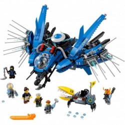 LEGO Ninjago Movie Lightning Jet 70614 Building Kit (876 Piece)