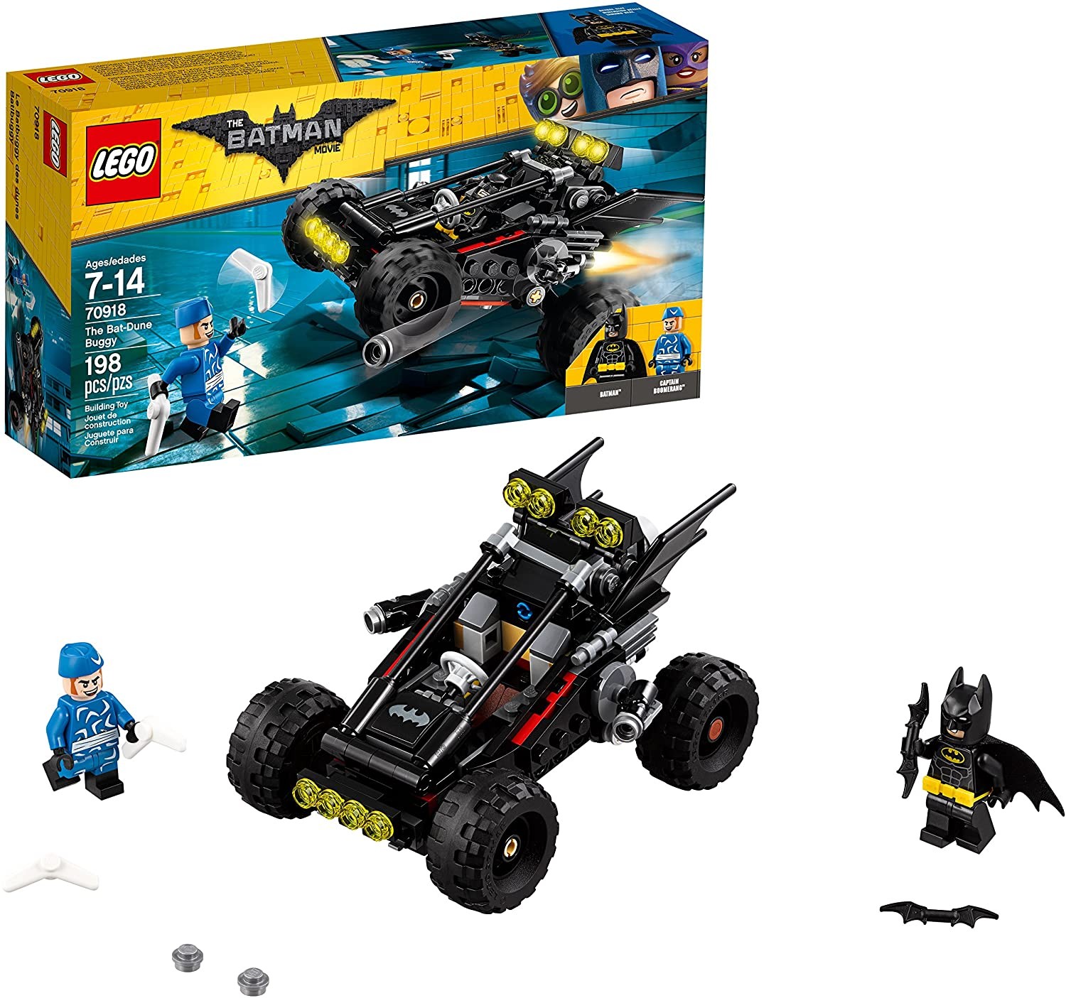 LEGO DC BATMAN MOVIE The Bat-Dune Buggy 70918 Building Kit 198 piece -  VELLSTORE