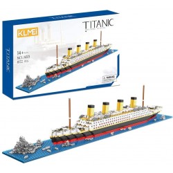 LEGO KLMEi New Gift Titanic Building Set Model Kit and for Kids Adults ,Micro Mini Blocks 1872 Pieces?with Color Package?