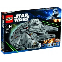 LEGO Star Wars Millennium Falcon w/ Darth Vader Luke Skywalker Han Solo | 7965