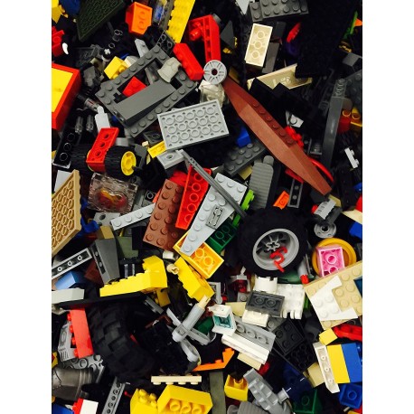 LEGO One Pound ~ Small and Medium Sized Blocks Bricks Misc Parts Blocks Pieces ~Random Wholesale Bulk Bricks Clean Quality