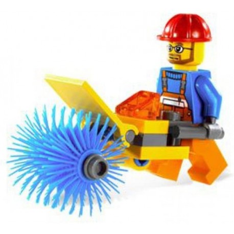 LEGO City Set 5620 Mini Figure Street Cleaner