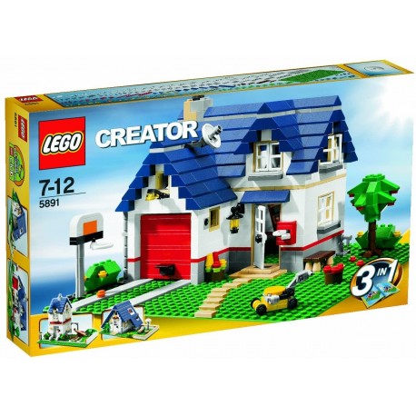 LEGO INSTRUCTION MANUALS for Creator Set 5891 "APPLE TREE HOUSE"