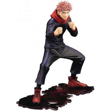 Action Figure Kotobukiya Jujutsu Kaisen Yuji Itadori ArtFX J Statue