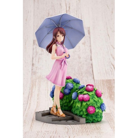 Action Figure Kotobukiya The Idolmaster Cinderella Girls Miyu Mifune Off Stage Version PVC Statue Multicolor