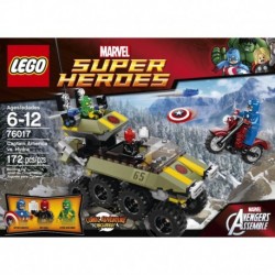 LEGO Super Heroes 172 PCS Captain America vs Hydra Brick Box Building Toys