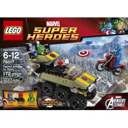 LEGO Super Heroes 172 PCS Captain America vs Hydra Brick Box Building Toys