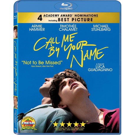 Call Me by Your Name Blu-ray