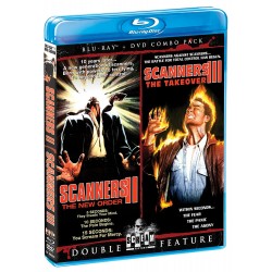 Scanners II The New Order / Scanners III The Takeover Blu-Ray/DVD Combo Blu-ray