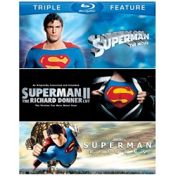 Superman The Movie / Superman II The Richard Donner Cut / Superman Returns Blu-ray