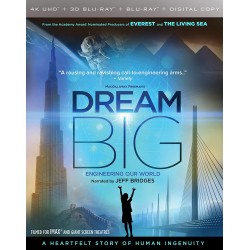 IMAX Dream Big Engineering Our World 4K UHD/3D Blu-Ray Blu-ray