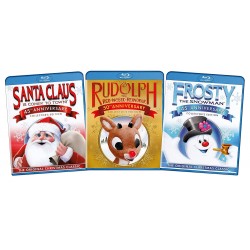 Blu-Ray The Original Christmas Classics Giftset Santa Claus Is Comin' to Town! / Rudolph The Red-Nosed Reindeer / Frosty
