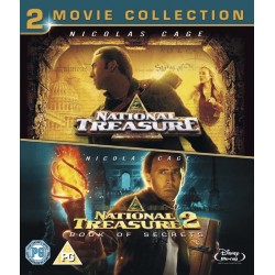 National Treasure 1 & 2 Double Pack Blu-ray Region Free