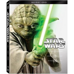 Star Wars Trilogy Episodes I-III Blu-ray DVD