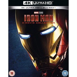 Iron Man 4K UHD Trilogy Blu-ray 2019 Region Free