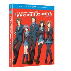 The Disappearance of Haruhi Suzumiya The Movie Blu-ray