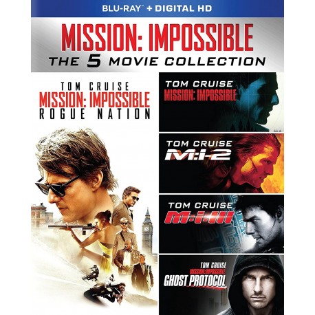 Mission Impossible The 5 Movie Collection Blu-ray