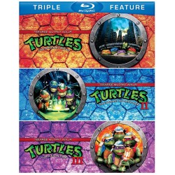 Blu-Ray Teenage Mutant Ninja Turtles / Teenage Mutant Ninja Turtles II The Secret of the Ooze / Teenage Mutant Ninja Tur
