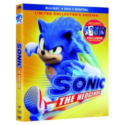 Sonic the Hedgehog Limited Collector's Edition Blu-ray DVD Digital Exclusive Mini-Posters