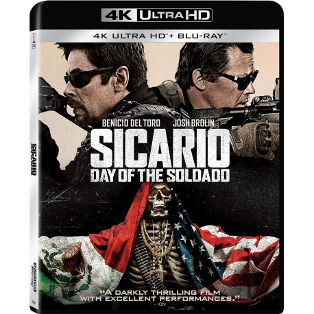 Sicario Day of the Soldado 4K Ultra HD Blu-ray