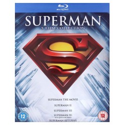 Superman Complete Collection 5-disc Edition Blu-ray 1978 Region Free Packaging may Vary