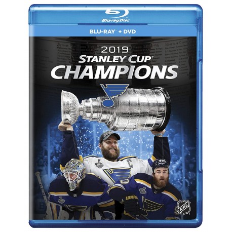 St Louis Blues 2019 Stanley Cup Champions COMBO Blu-ray