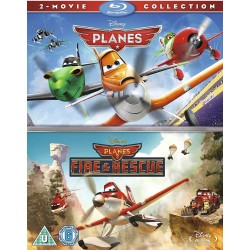 Planes / Planes 2 Blu-ray Region Free UK Import