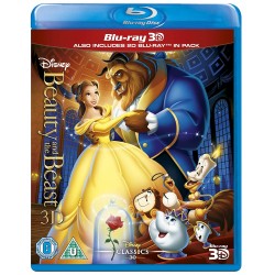 Beauty And The Beast Blu-ray 3D Blu-ray 2D Region Free