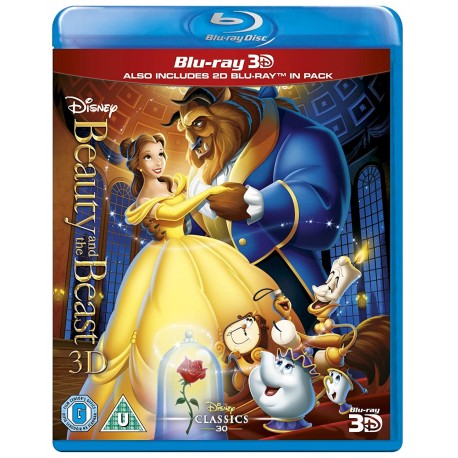 Beauty And The Beast Blu-ray 3D Blu-ray 2D Region Free