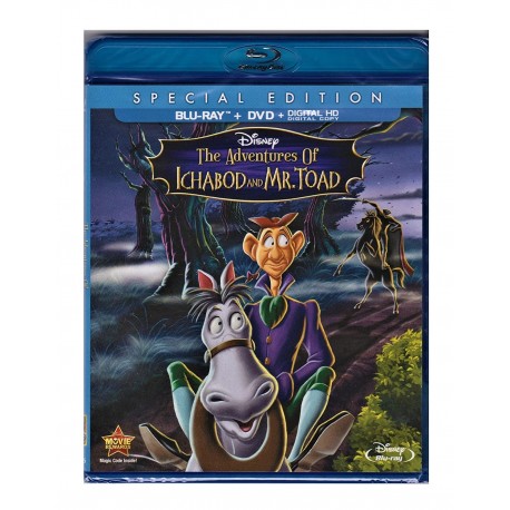 The Adventures Of Ichabod And Mr Toad Blu-ray