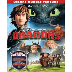 Dragons Deluxe Double Feature How to Train Your Dragon / How to Train Your Dragon 2 Blu-ray DVD