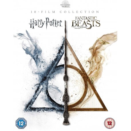 Wizarding World 10 Film Collection Harry Potter & Fantastic Beasts Blu-ray