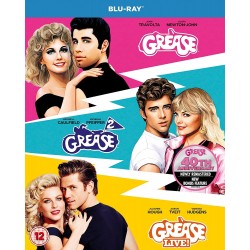 Grease 40th Anniversary Triple Grease Grease 2 Grease Live Blu-ray