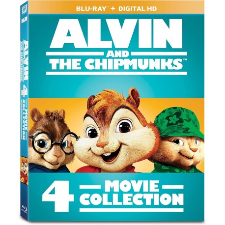 Alvin and the Chipmunks 4-Movie Collection Blu-ray