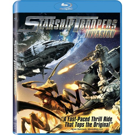 Starship Troopers Invasion Blu-ray