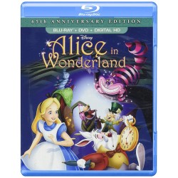 Disney's Alice in Wonderland 65th Anniversary Blu-Ray/DVD