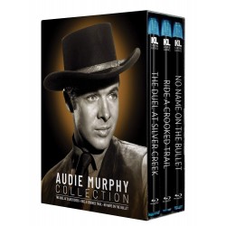 Audie Murphy Collection The Duel at Silver Creek/Ride a Crooked Trail/No Name on the Bullet Blu-ray