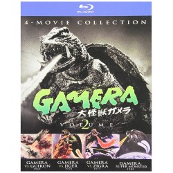 Gamera Ultimate Collection V2 4 Movie Pack Blu-ray Gamera vs Guiron Gamera vs Jiger Gamera vs Zigra Gamera Super Monster