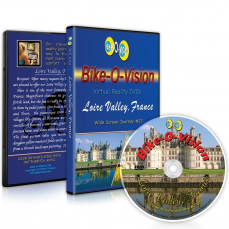 Bike-O-Vision Cycling Video Loire Valley France Blu-Ray 23 Blu-ray