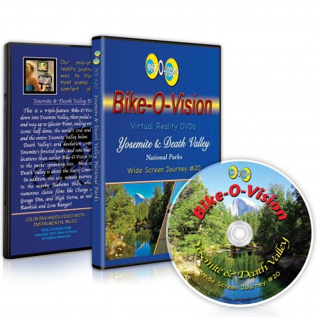 Bike-O-Vision Cycling Video Yosemite & Death Valley National Parks WS 20 Blu-ray