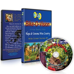 Bike-O-Vision Cycling Video Napa & Sonoma Wine Country WS 5 Blu-ray