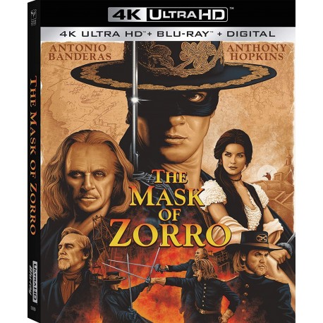The Mask of Zorro 4K Ultra HD Blu-ray Digital
